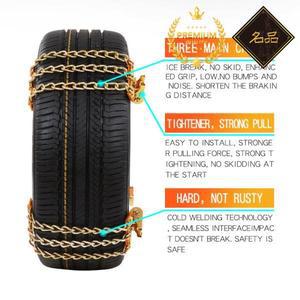 미끄럼 방지 강철 체인 밸런스 디자인 자동차 스노우 얼음 눈 진흙 도로 운전용 안전 3 신제품