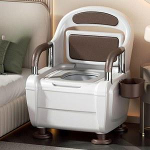 이동식 좌변기 성인 변기의자 요강 흰색 소변기 캠핑카 이동변기 수세식 디럭스