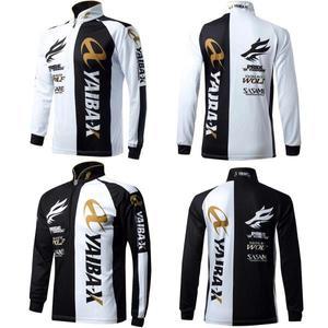 YAIBA-X 낚시 의류 남성 빠른 건조 땀 방지 얇은 긴 소매 자외선 차단 셔츠 사이클링