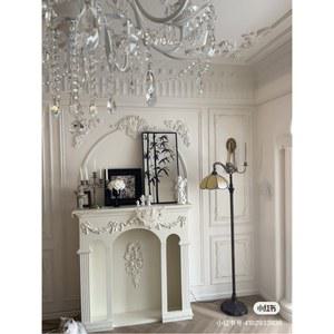 벽난로 콘솔 프렌치감성 현관 골드인테리어 프리미엄 가짜불 현대 홈캠핑 노르딕 복도장