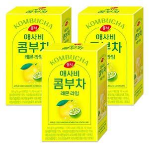[셀러허브]동서 애사비 콤부차 레몬 라임 30T (150g) (S37536937)