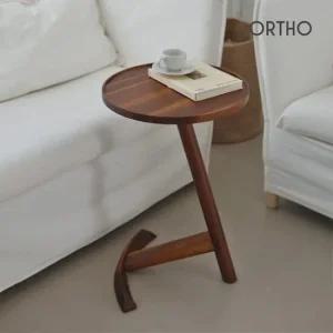 GS단독 무료배송/올쏘 베일리 원형 원목 침대 협탁 거실 사이드 테이블