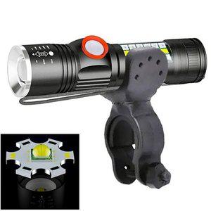 고품질 아X 랜턴 자전거라이트 4200루멘 XHP60 전조등 LED 안 자전거후미등 후레쉬 줌라이트 (WFH0A1L)