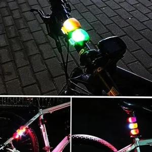 미니 자전거 등 안전등 실리콘 Led 후미등 전조등 (WFHZ50I)