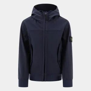 오늘출발  주니어 와펜 패치 소프트쉘 후드 자켓 네이비 4100002 S0A22 V0020