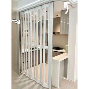 투명자바라 접이식문 방염 주름문 거실 주름 알루미늄 도어 접이식 자바라홀딩도어 에어컨