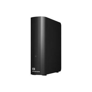 WD 엘리먼트 10TB USB 3.0 휴대용 외장 데스크탑 하드 드라이브 블랙 HDD