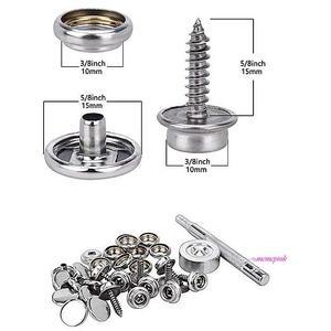 스냅단추세트 가죽 천막 아일렛 고정용 스텐 나사캡 공구 수작업 하도매 수공구 리벳rst338