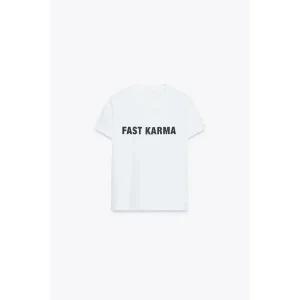 [국내발송] ZARA 여성 텍스트 티셔츠 - 화이트 360894