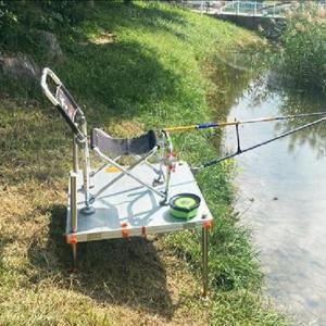 민물 낚시 좌대 접이식 받침대 이동식 초경량 받침틀 플랫폼 브래킷 평상 발판 낚시좌대 부품