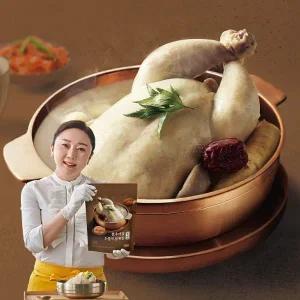 김나운더키친 한우사골 누룽지 삼계탕 명작 1.2kg X 3팩 (총 3.6Kg)