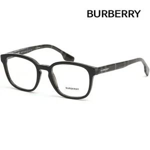 [버버리] 안경테 BE2344 4077 명품 블랙 사각 뿔테 심플 모던 패션 데일리 EDISON