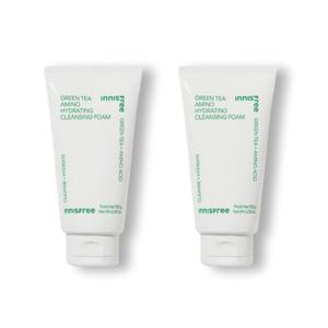 이니스프리 그린티 아미노 수분 클렌징 폼 150ml 2개/GD