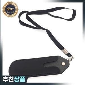 녹음 펜 보호 슬리브 랜야드 경량 케이스 음성 녹음기 가방 PU 가죽 펜꽂이 인증서 카드 슬리브