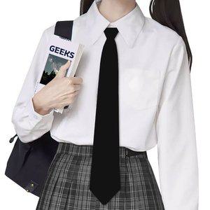 고품질 블랙 자동 넥타이(남녀공용) G 스쿨룩 장례식장넥타이 검은색넥타이 지퍼넥타이 (WFGDSFD)