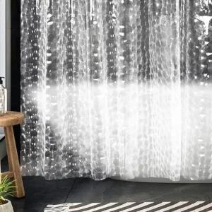 3D반투명워터큐브 욕실 샤워커튼 욕조파티션 화장실 샤워부스 욕실샤워커튼 샤워파티션