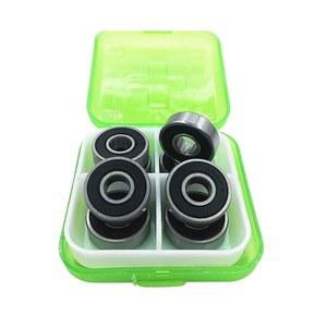 베어링 Abec-11 초고속 스케이트보드 휠 608 스피드 스케이트 608-2r 슬라롬 인라인 브레이크 스쿠터 부품 폼 케이지 8개