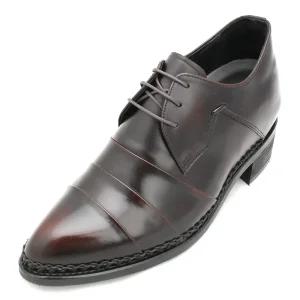 3.5cm~12cm 키높이 조절가능 천연면피소가죽 맞춤수제화 DS-22403(WI)