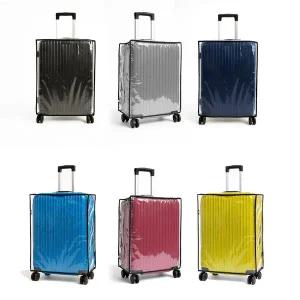 [제이빅]투명 캐리어 커버 일반형 여행가방 보호 커버 덮개 방수 기내용 화물용 수화물 대형