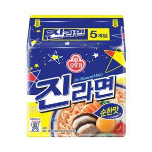 오뚜기 진라면멀티750 순한맛 5개입 박스 8개입