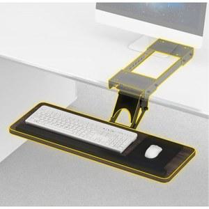 펀칭 수납 거치대 프린터기 슬라이더 책상 키보드 키보드트레이무타공 16MM 컴퓨터