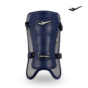 프로-스펙스 엘리트 야구 타자 풋가드 좌우겸용 네이비 실버