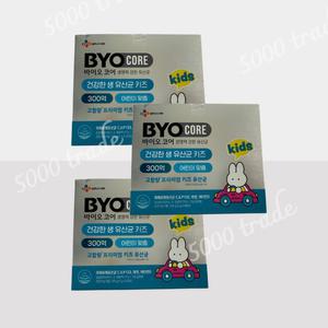 CJ 바이오코어 건강한 생 유산균 키즈 300억 어린이 프로바이오틱스 3박스 (180포)