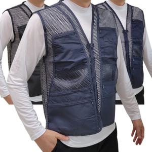 몰앤모어 망사조끼 남자 여름 작업 망사 조끼 여름용