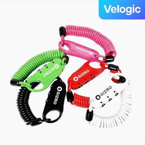 기즈모 코일케이블 미니락 자전거 자물쇠, 색상, 1개