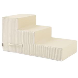 울리 강아지 스텝 어반 스트라이프 계단 3단 버터