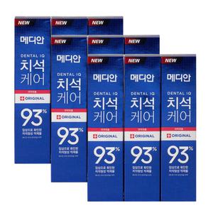 메디안 치석케어 치약 오리지날 120g 9개
