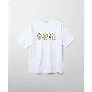 스파오 SPAO 리락쿠마 쿠마들의 자유시간 반팔 티셔츠WHITE_SPRLF25U01 SPRLF25U01 729986