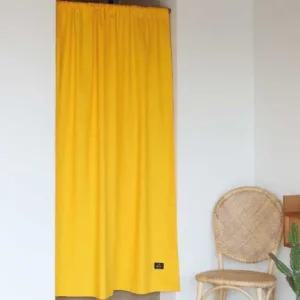 옐로우 가리개커튼 140x220 주방용 커튼 공간분리 가림막 (WFJ7NGD)
