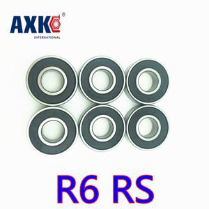 R6-2RS R6RS SR6 2RS 베어링 방사형 볼 R6 Rs 9.525x22.225x7.144mm 38X78 932 인치 2025 로라멘토스 10 개