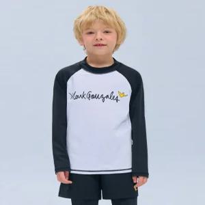 [ 키즈]엔젤 래쉬가드 블랙 (MG52WT01BK)_IC