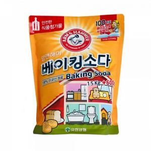 유한 암앤해머 식용 베이킹소다식용 베이킹소다 2.1kg 탈취 찌든때 세척 청소 식용베이킹소다 식용소다