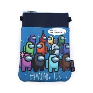 고품질 네이비크루들 포켓 어몽어스 모아존 크로스백 (WFJ7W9Y)