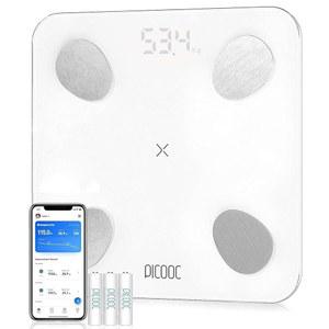 체중을 위한 PICOOC 스마트 체중계 고정밀 디지털 욕실 블루투스 체지방 BMI 수분 근육 감량 동기화 스마트폰 앱을 13가지 체성분 모니터
