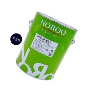 노루 슈퍼에나멜 플러스 특청색 유광 4L 목재페인트 유성도료 외벽페인트