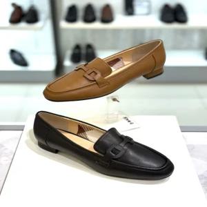 [닥스] 여성 플랫한 닥스로고 포인트 드라이빙슈즈 로퍼 단화 dif503