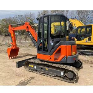 5톤급 소형 굴삭기, 블레이드 포함, 중고 히타치 50 굴삭기, 거의 새것과 같은 상태