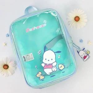 고품질 산리오 투명 킥보드 가방 포차코 1P 물병 소지품 수납 유치원킥보드가방 (WFJ9JH9)