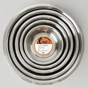 KJP 빅사이즈 김장용스텐다라이 스텐 양푼 특대형대야 김장 믹싱볼 68cm 77cm