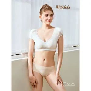 직각 어께 패드 뽕 숄더핏 보정 여자용 의류 티안나는 숄더업