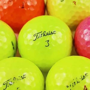 타이틀리스트 컬러볼 혼합 A-급 50개 로스트볼 골프공