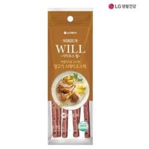 시리우스 윌 애견 간식 22g x 18개입 양고기 연어