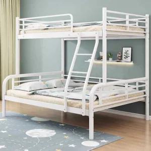 철제 성인 이층침대 벙커침대 싱글 학생 책상 낮은 올인원 이층 벙커