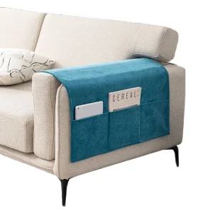 소파 팔걸이 커버 사이드 덮개 깔개 쇼파패드 포켓 수납