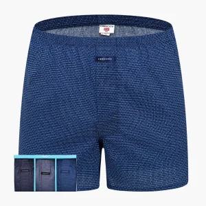 BYC 남성 순면 트렁크 팬티 세트 40수 남자 사각 빅사이즈 95 100 105 110 115 120 큰 속옷 패턴 MCG4042