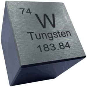 고순도 99.95% 텅스텐 블록 메탈 W 주기율 테이블 큐브 고밀도 텅스텐 큐브 취미 디스플레이 컬렉션(40x40x40mm)
